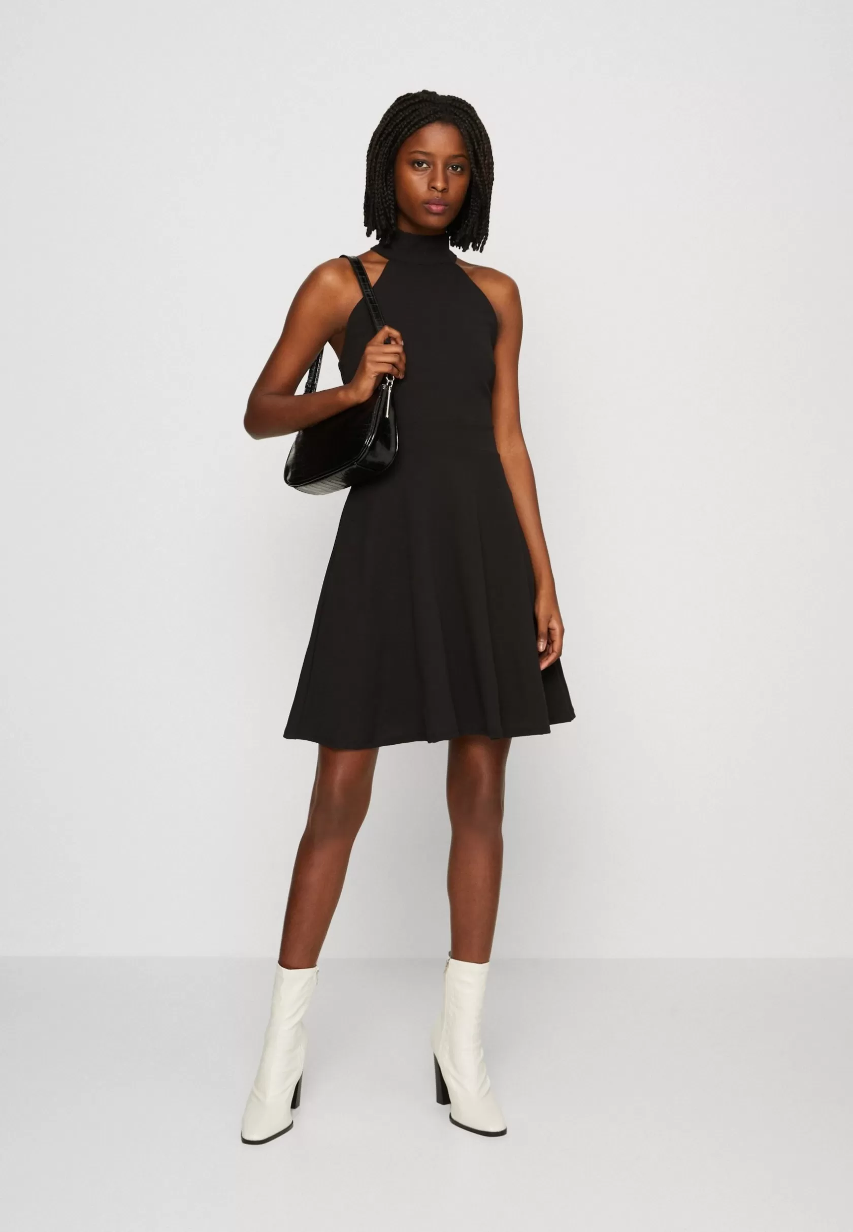 Dress^Wal G Annie Halter Skater – Jersey Dress . Sale