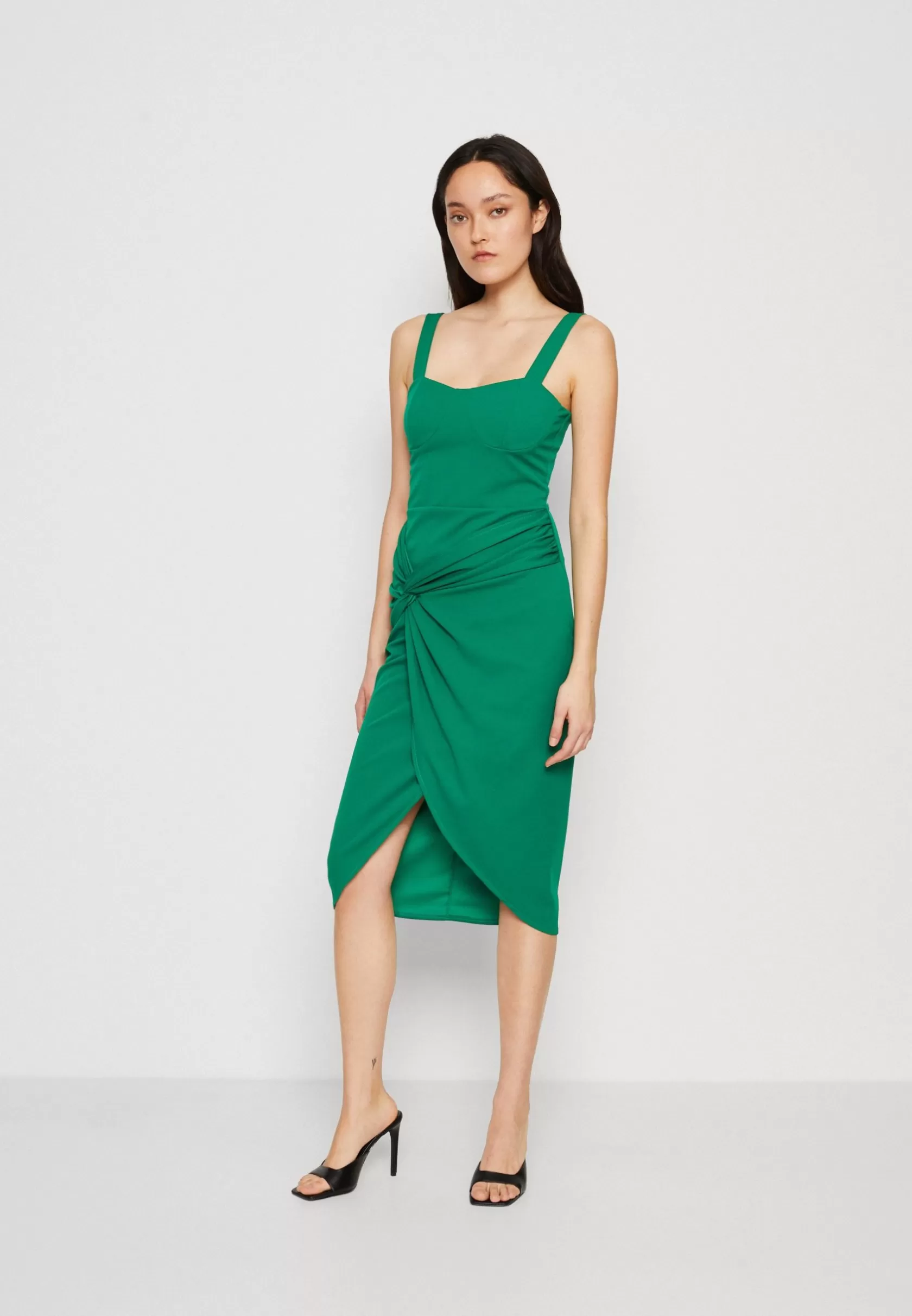 Dress^Wal G Dwight Knot Midi – Jersey Dress . Official