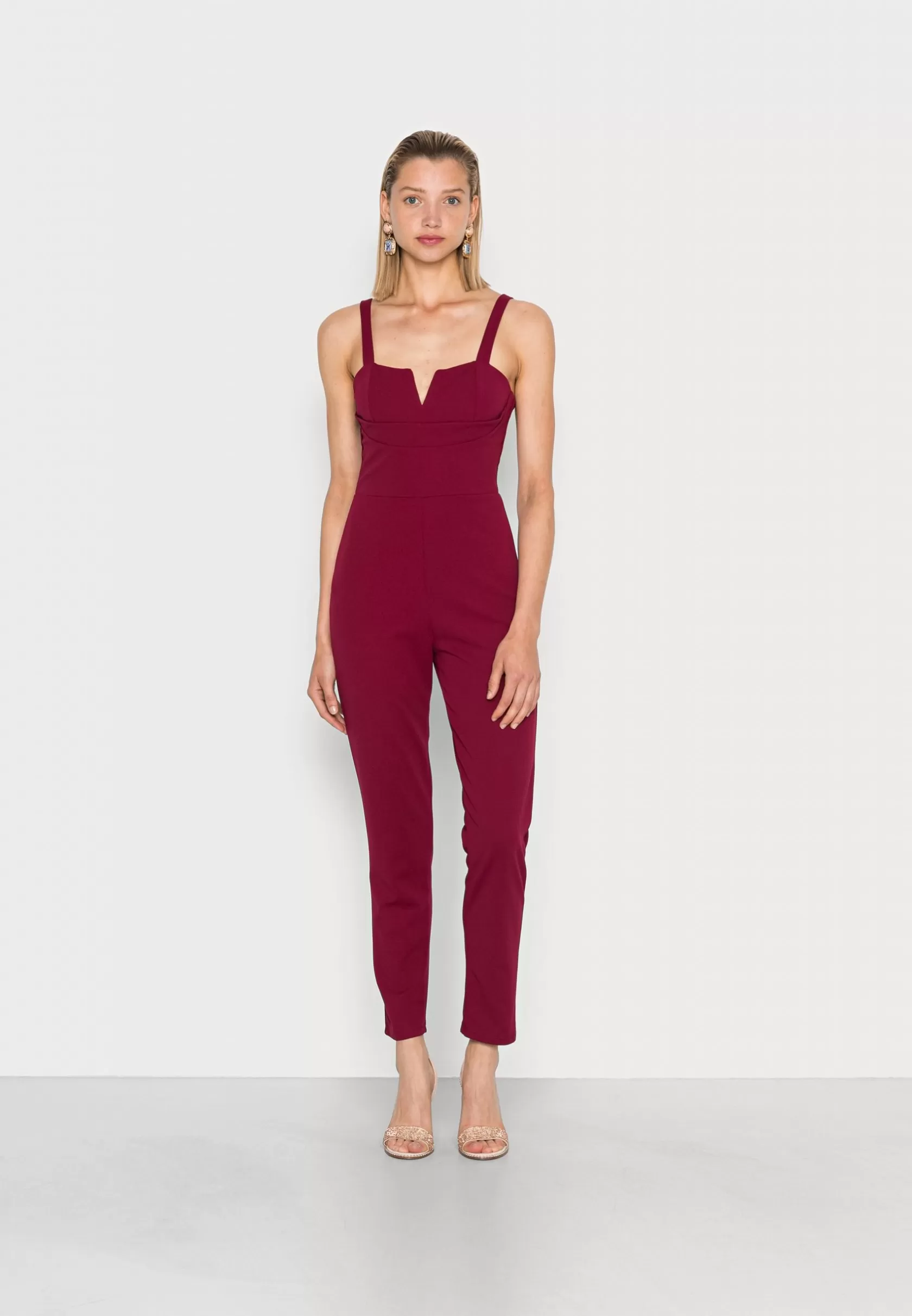 Jumpsuit^Wal G Giav Neck Slim Fit – Jumpsuit . Cheap