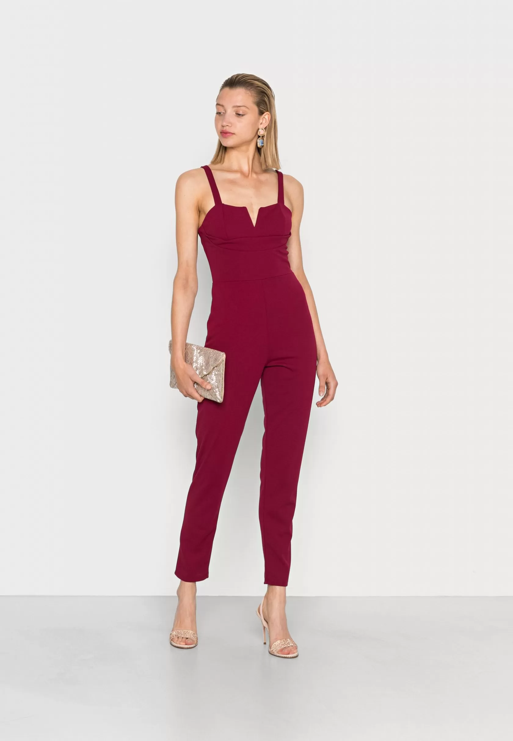 Jumpsuit^Wal G Giav Neck Slim Fit – Jumpsuit . Cheap