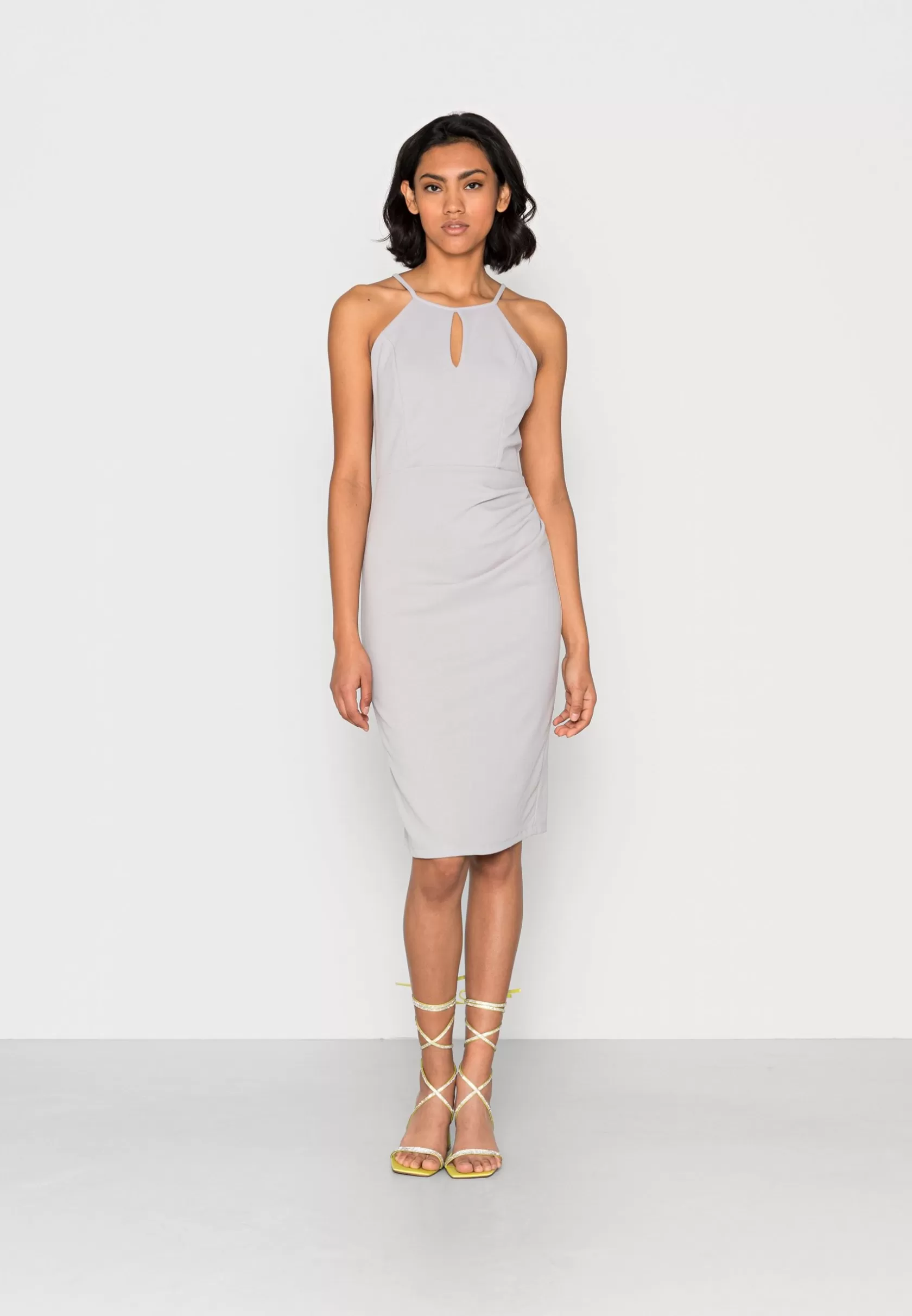 Dress^Wal G Harriet Halter Midi Dress – Jersey Dress . Cheap