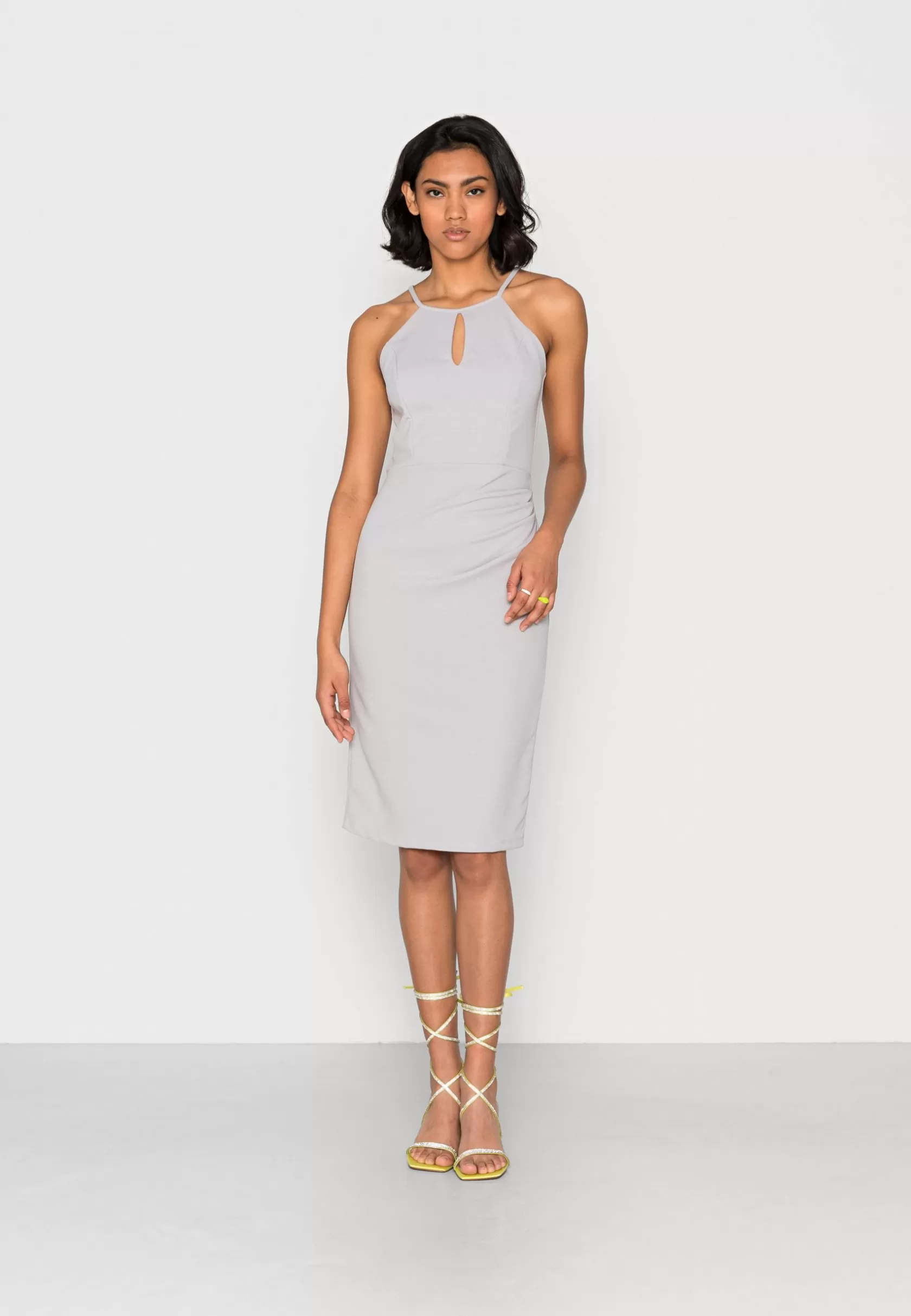 Dress^Wal G Harriet Halter Midi Dress – Jersey Dress . Cheap