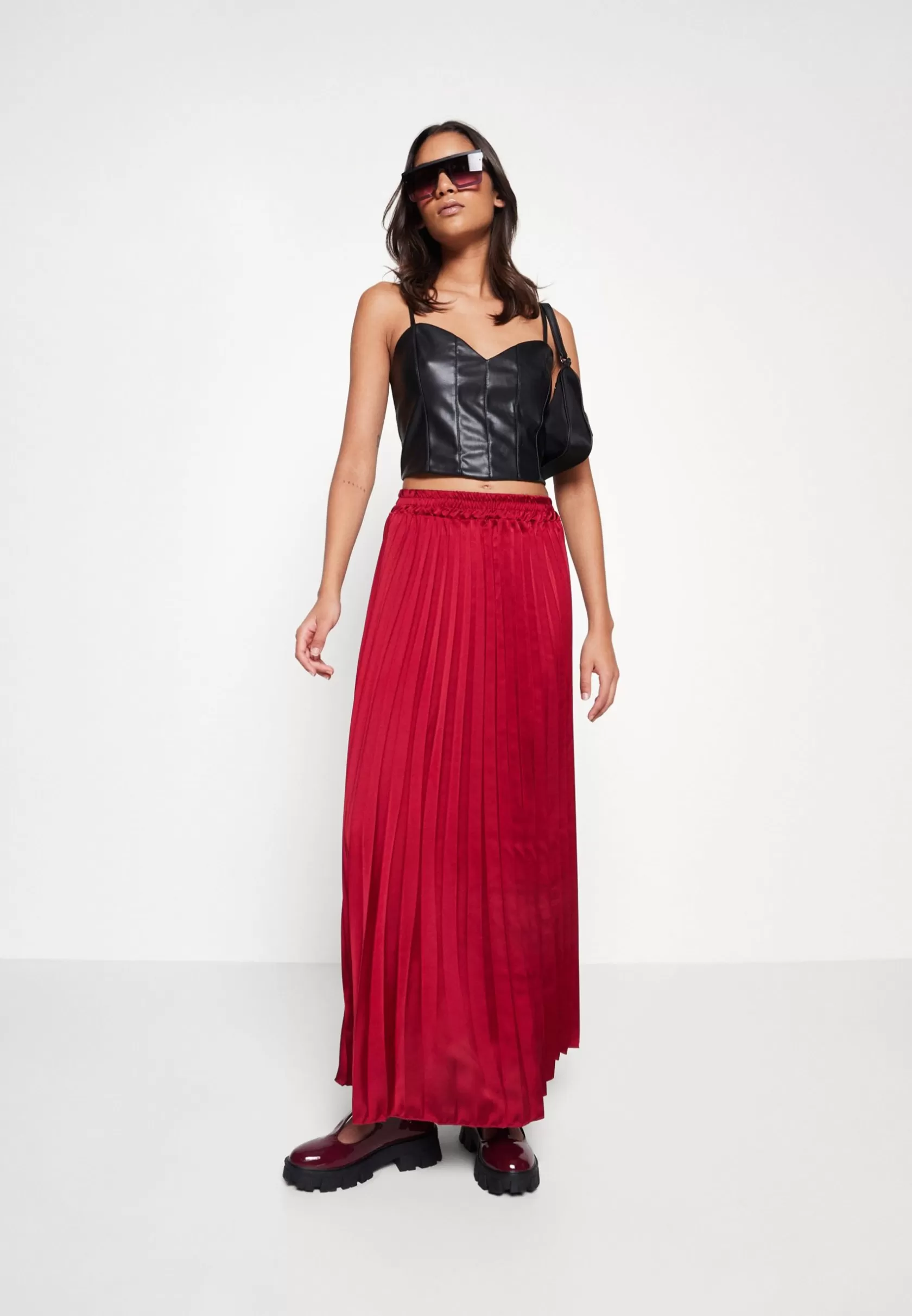 Skirt^Wal G Holly Pleat Skirt – Maxi Skirt . Official