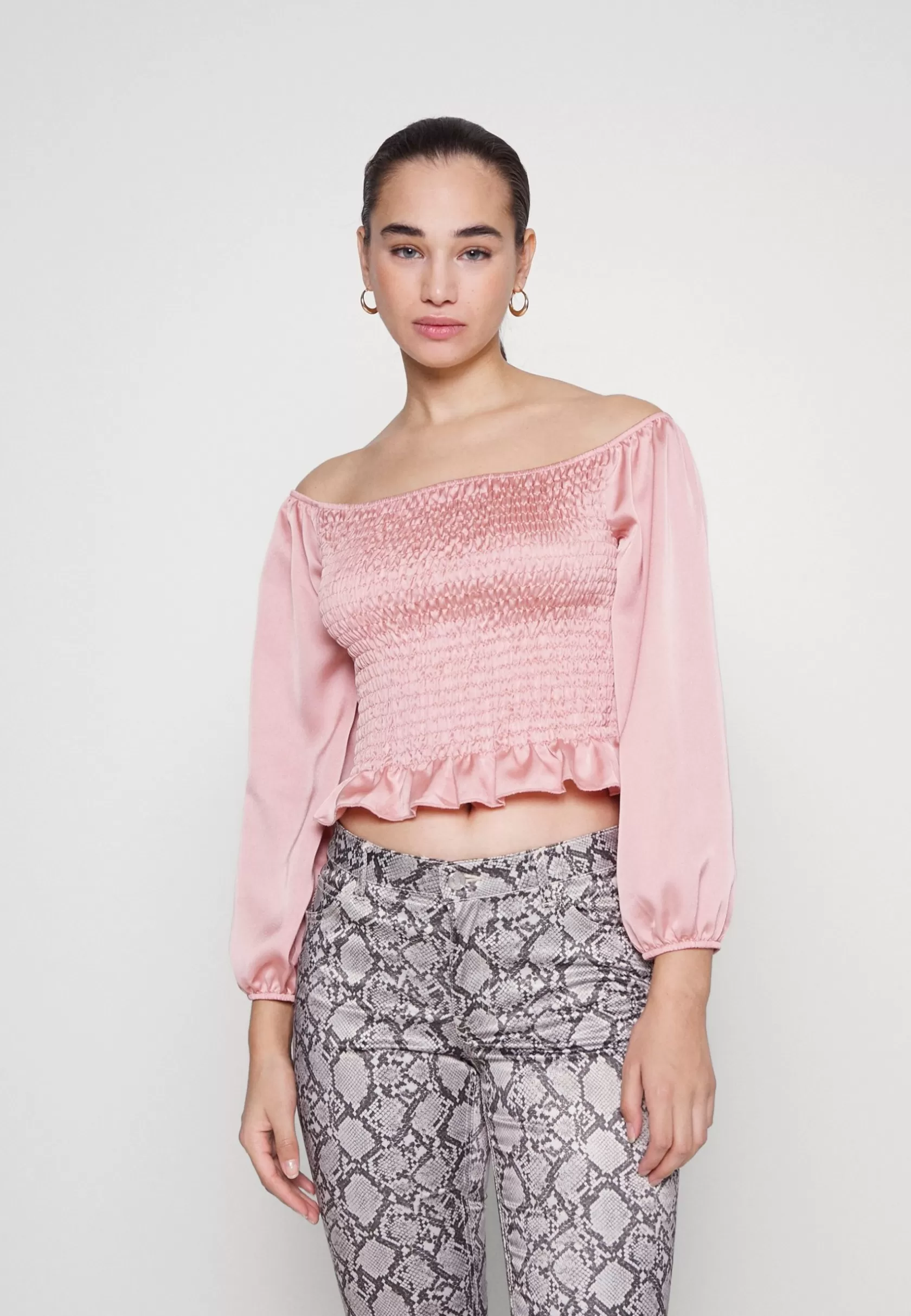 Top^Wal G Jessy Shirred – Blouse . Online Sales