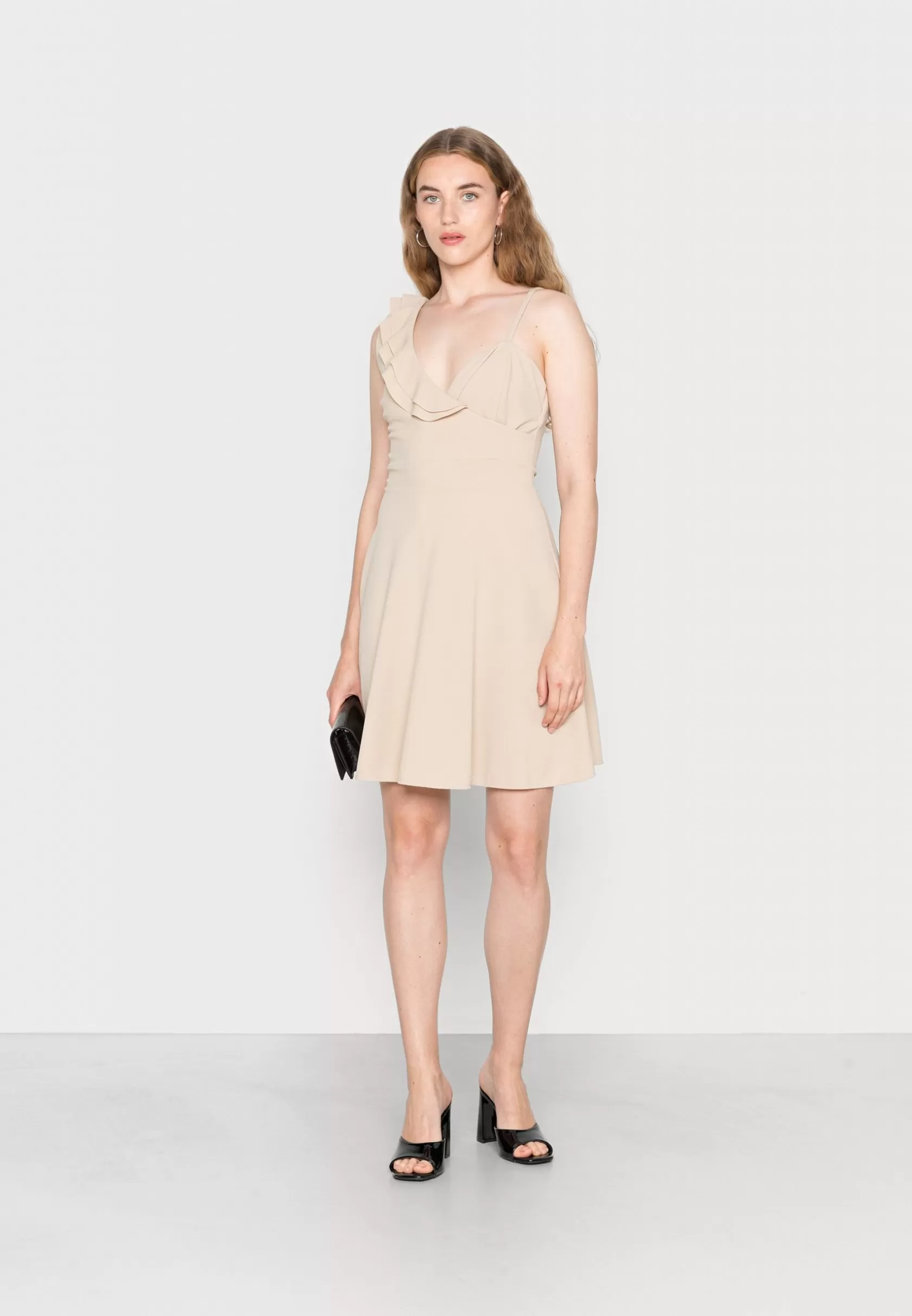 Dress^Wal G Jolene Asymmetric Skater Dress – Jersey Dress . Excellent