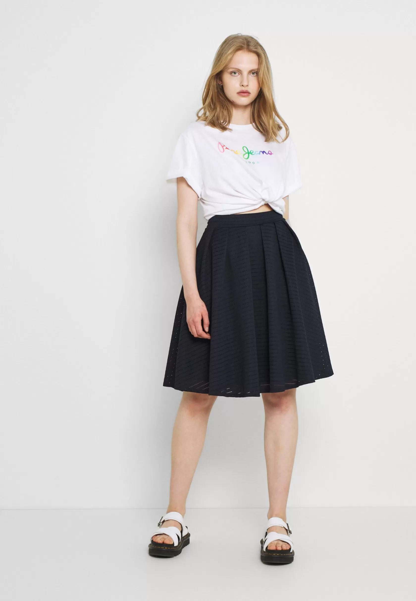 Skirt^Wal G Lou Skater Skirt – Pleated Skirt . Discount Online