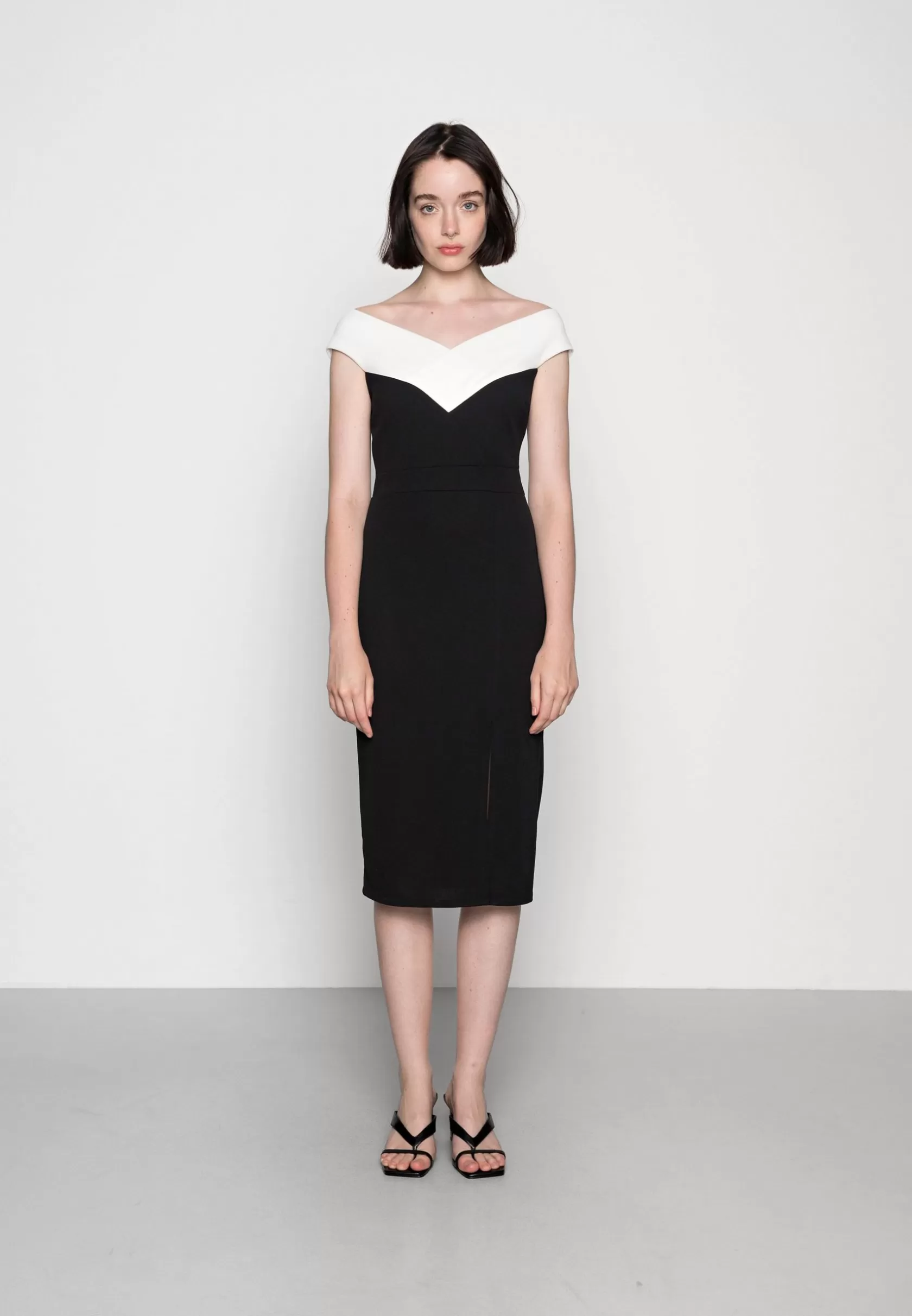 Dress^Wal G Smith Contrast Midi Dress – Jersey Dress . Sale