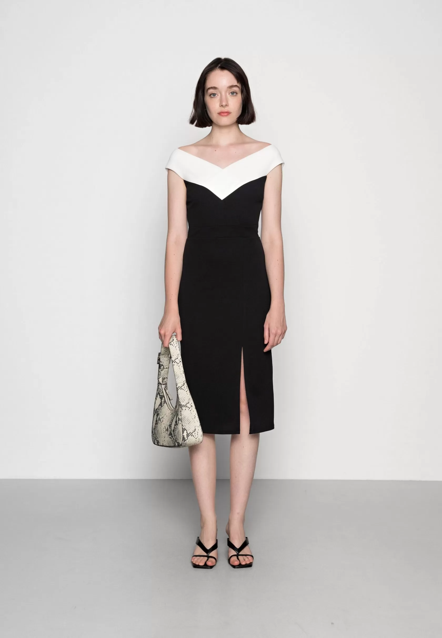 Dress^Wal G Smith Contrast Midi Dress – Jersey Dress . Sale